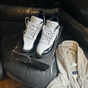 Worn three times Nike air Jordan 12s size 12. Very new condition paid 200